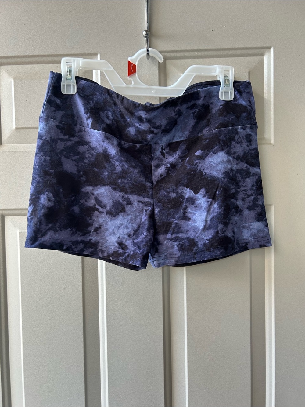 No Boundaries Navy Tie-Dye Bike Shorts